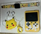 Pikachu Gt-74 Handheld Game earbuds smart Watch 4in1 Gift New