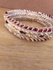 Tahiti-tahitian   Vintage Clam Shells Headband 20     Polynesian