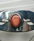 Vintage Taxco Mexico 925 Sterling Silver Modernist Hair Side Clip Pin Tv-1 28g
