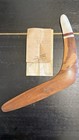 Vintage 1990 Australian Lardil Tribe Boomerang Mornington Is mulga Wood   Papers