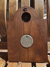 Vintage Hand Made Wood Weather Station Barometer 