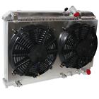 Spawon Fit 2004-2008 Mazda Rx-8 R2 1 3l At 2 Row Aluminum Radiator   Fan Shroud