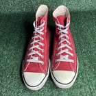 Vintage Converse All Star Red High Top Chuck Taylor Made In Usa Size 10 5