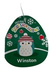 Original Squishmallows 4  Plush Christmas Holiday Winston The  Owl  Kelly Toys