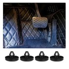 Car Brake Switch Pedal Stop Pads  Rubber Automotive Clutch Pedal 4 Pcs