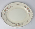 1947 Homer Laughlin Georgian Countess Eggshell Graduated Oval Platter Set Of 3