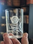    rare    Early John Gund Brewing Co La Crosse Wisconsin Acid Etched Beer Glass