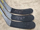 3x Pack Mcginn Penguins Game Used Sticks Ccm Super Tacks As2 Pro 85 Flex Lh