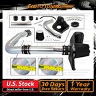 Heat Shield Cold Air Intake black Filter For 11-23 Challenger charger 300 3 6 V6