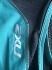 2xu Men s Perform Tri Singlet Teal Blue Sleeveless Triathlon Top Shirt Medium