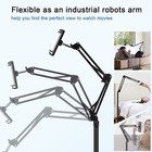 Adjustable Rotatable Tablet Floor Stand Overhead Bed Phone Ipad Holder Height