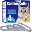 4-pack Adjustable Calming Collars For Cats With Cat Pheromones    usa