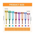 Chakra Tuning Fork Set With Crystals  Weighted Tuning Forks For Sound Therapy   