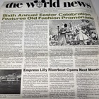 Vintage 1977 Walt Disney World News April 1977 W  Information Guide Lot