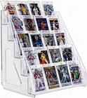 Display Stand For Baseball Basketball Sport  5tier Vertical Holder  trading Card