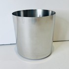 Smooth Stainless Steel Appetizer French Fry Cup 14 Oz Lot Of 12 176fryss14