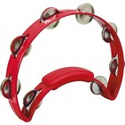 Rhythmtech Rt1030 Tambourine  Nickel Jingles  Red Open Box