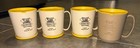 Vintage 80s Tim Hortons Plastic Travel Coffee Mugs With Lids 4 Included