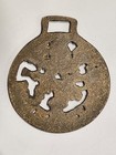 Brass Horse Medallion Vintage Six Pence 1953 Show 