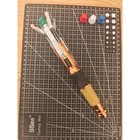 Us  Replica Doctor Who 11th Metal Sonic Screwdriver Color Led Light Cosplay Prop