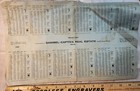 Sanibel-captiva Real Estate Vintage Map 1968 Shelling And Tide Chart