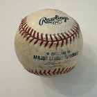 Vintage 1980s Official Major League Baseball     Rawlings     Game Used   Foul Ball