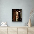John Collier clytemnestra 1882 vintage canvas Wall Art Picture Print