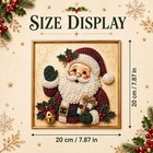 Diy Christmas Pearl Diamond Painting Art Kit 3d Pearl Beads Art Craft Wall Decor