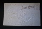 Santa Claus In Old Car with Victorian Children  Antique christmas Postcard-c897