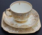 Cunard White Star Line Rms Queen Mary Vip 1st Cl  royal Pattern  Trio Tea Set