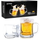  10 Pack Mini Beer Shot Glasses  5 Oz Shot Glasse With Handles  Set Of 10-5 Oz