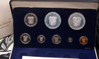 1977 Franklin Mint  panama  Proof Silver  8 Coin  Set Box   Coa Ecc c  Inc 