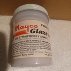 Mayco Retired Strawberry Shake Glaze Retired Htf Semi - Opaque Free Ship