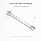 Ykflext E Torx Wrench Set Double Box End E6-e24  6-piece 