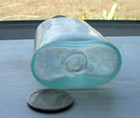 Open Pontil Medicine Bottle Hand Blown 1840-1860