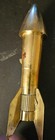 Vintage Astro Mfg  Rocket Ship Metal Bank  Good Condition Working