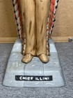 Chief Illini  3 J p Van Winkle   Son Decanter Collectors Edition Illiniwek 13   