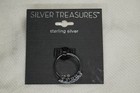 Silver Treasures Sterling Silver 5 Stones Ring Size 9