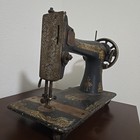 Antique 1924 Model 127 Singer Sphinx Treadle Sewing Machine Not Working 