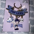 Pop Mart X Skullpanda Pop Land  rolling Monster  Pendant Keychain New