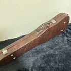 Vintage 4 4 Violin Leather Hard Case Brown From Japan