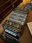 Antique Vintage Pearl Queen Georgi   Vitak Music Co Concertina Buttonbox Music