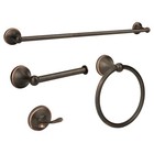 4 Piece Antique Bathroom Hardware Accessories Set 24 Inch Oil Rubbed Bronze