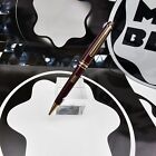 Montblanc Meisterstuck Burgundy   Red 164r Classic Gold Trim Ballpoint Pen Mint 