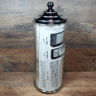 Vintage King Research Glass Barbicide Barber Jar With All Original Paperwork