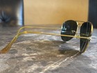 Bausch   Lomb Usa Ray-ban Aviator 58-14 Bl Vintage Gold Sunglasses  read  A064