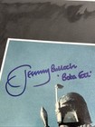 Star Wars Jeremy Bulloch Boba Fett Signed Autographed 8x10 Photo Uacc With Coa