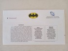 Us - Batman Fdc Combo Mnh   Dc Comics Super Heroes Series   Uncirculated 