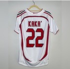 Ac Milan 2006 2007 Away Kaka  22 Ucl Final Retro Soccer Jersey Size Large 