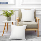 Leeden 18 X 18 Pillow Inserts  set Of 2  - Throw Pillow Inserts With 100  Cotton